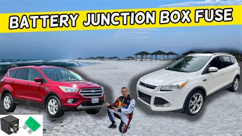 battery junction box ford escape|Ford Escape battery junction location.